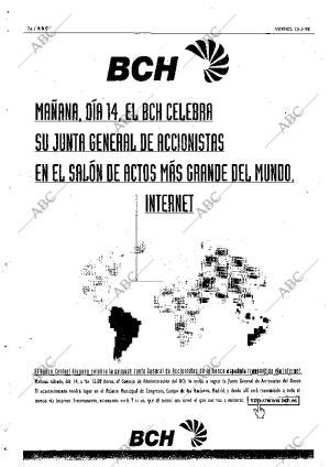 ABC SEVILLA 13-03-1998 página 74