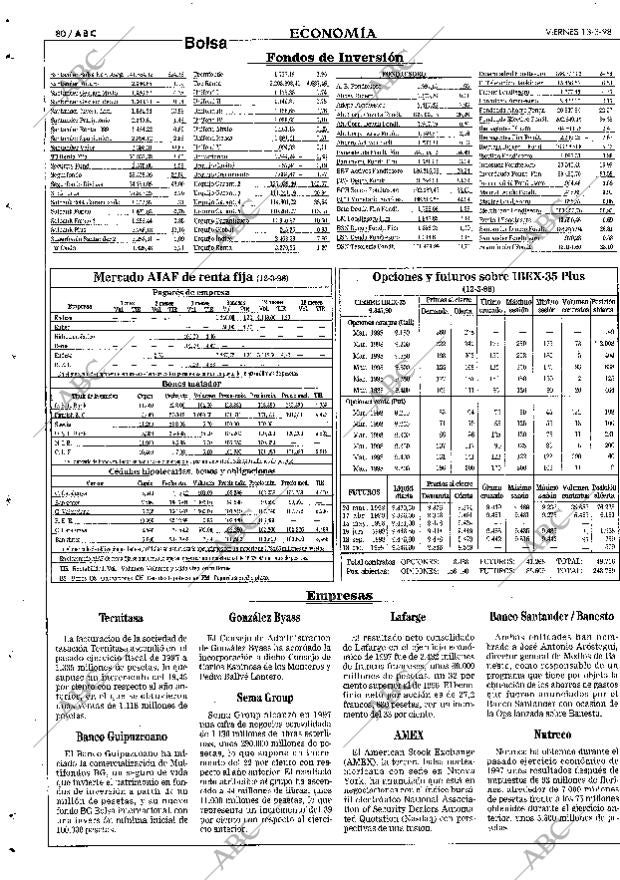 ABC SEVILLA 13-03-1998 página 80