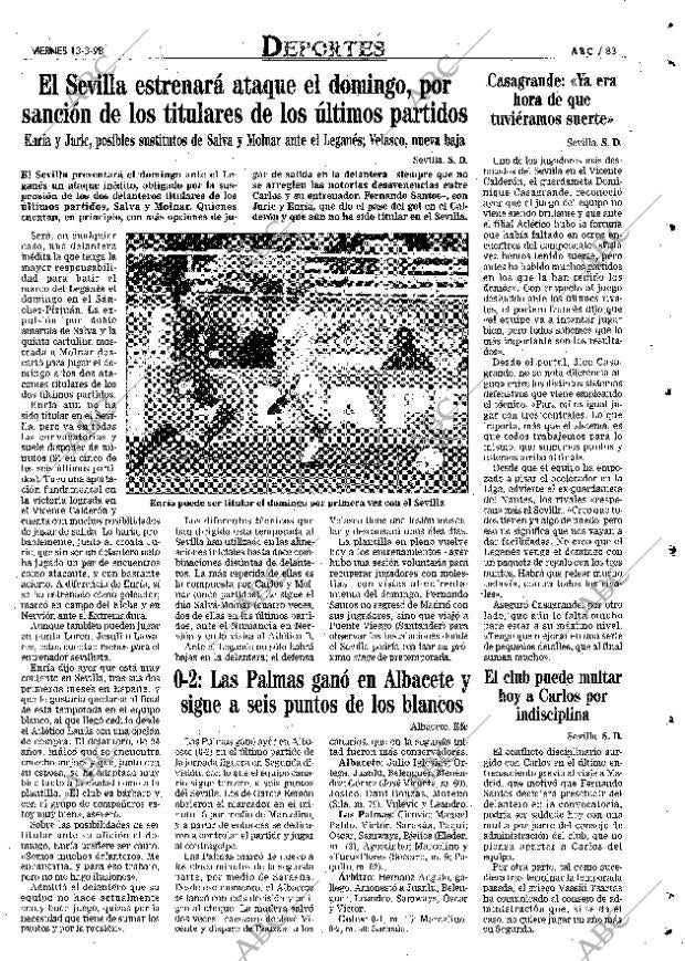 ABC SEVILLA 13-03-1998 página 83