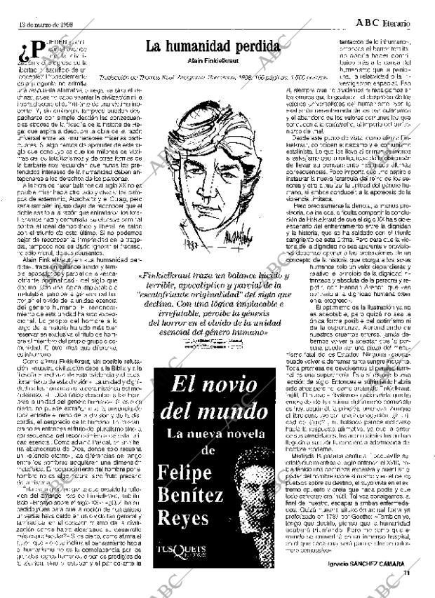 CULTURAL MADRID 13-03-1998 página 11