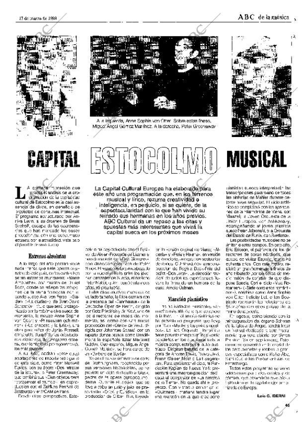 CULTURAL MADRID 13-03-1998 página 45