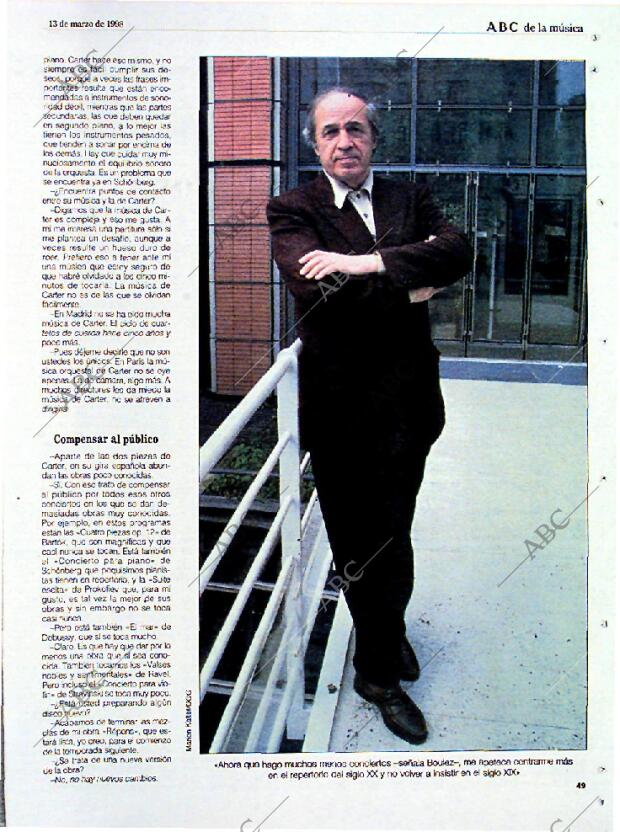 CULTURAL MADRID 13-03-1998 página 49