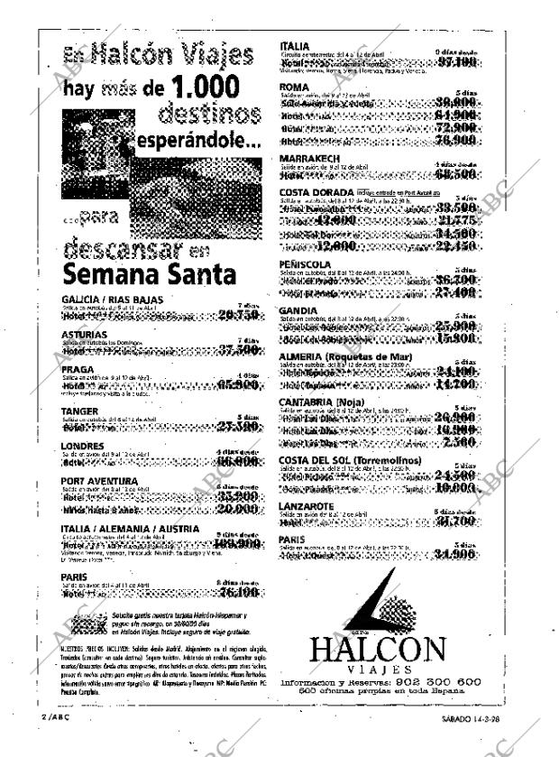 ABC MADRID 14-03-1998 página 2