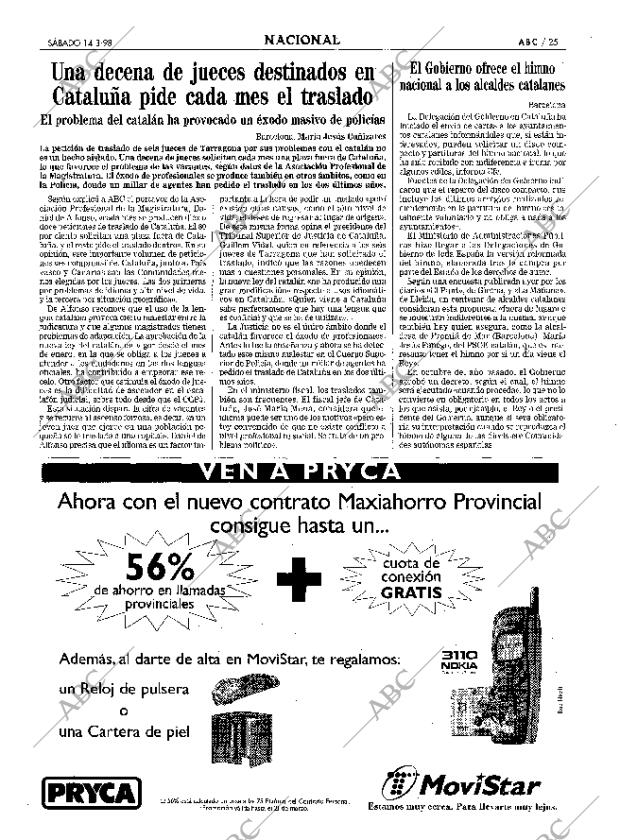 ABC MADRID 14-03-1998 página 25
