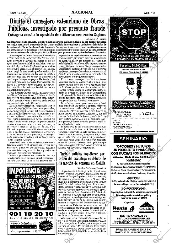 ABC SEVILLA 16-03-1998 página 31