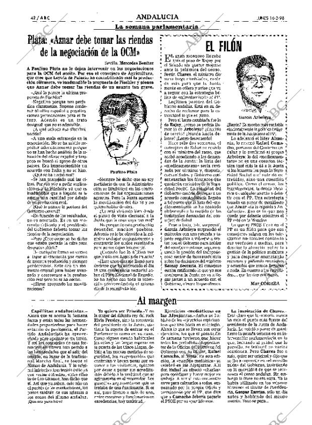 ABC SEVILLA 16-03-1998 página 42
