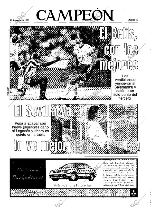 ABC SEVILLA 16-03-1998 página 61