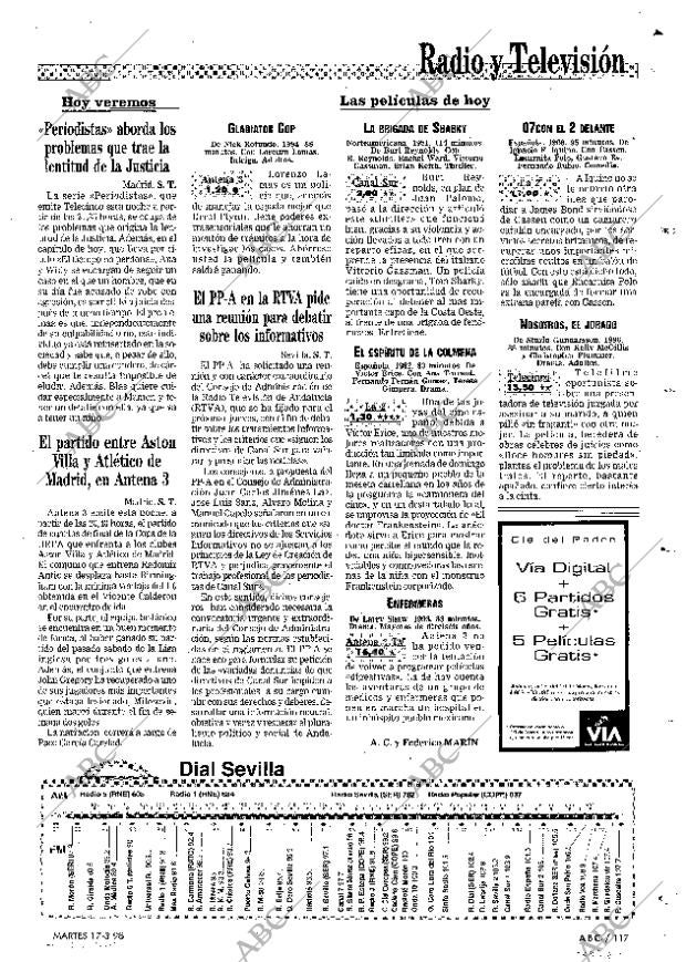 ABC SEVILLA 17-03-1998 página 117