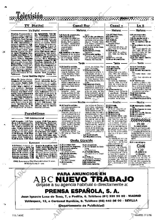 ABC SEVILLA 17-03-1998 página 118