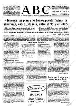 ABC SEVILLA 17-03-1998 página 17