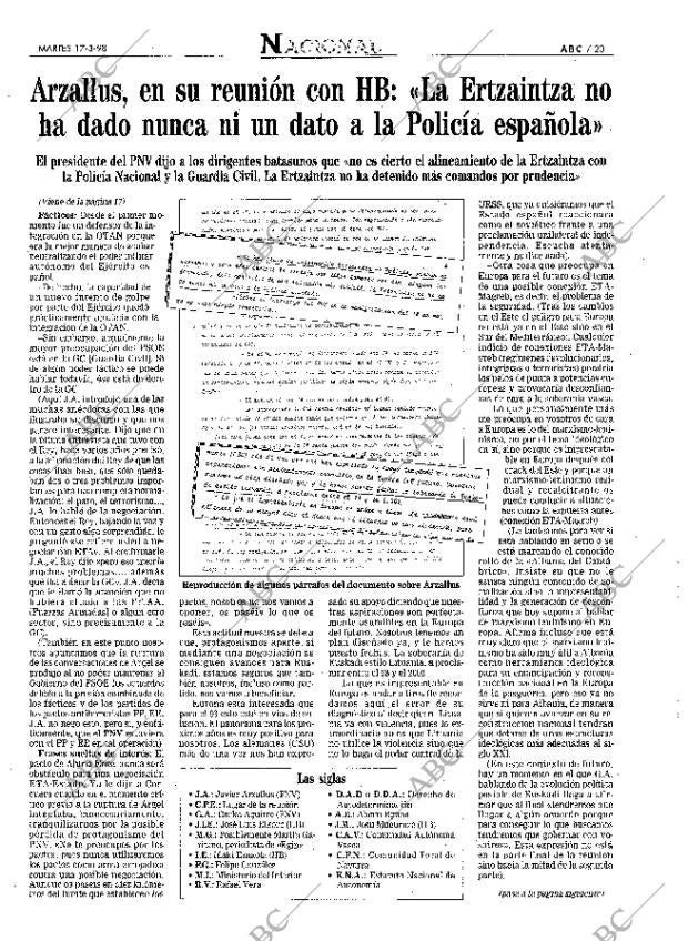 ABC SEVILLA 17-03-1998 página 23