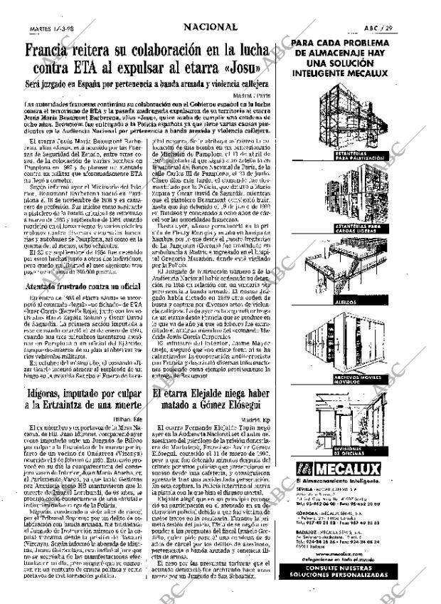 ABC SEVILLA 17-03-1998 página 29