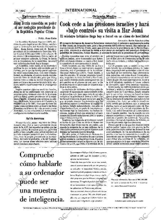 ABC SEVILLA 17-03-1998 página 38
