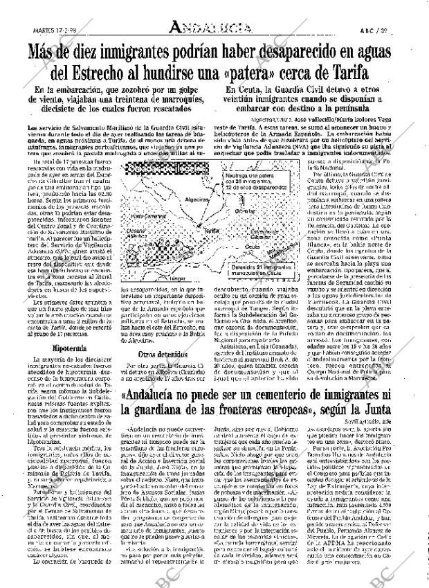 ABC SEVILLA 17-03-1998 página 39