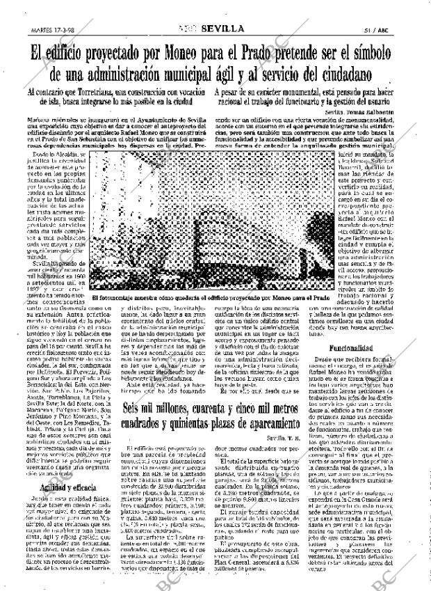 ABC SEVILLA 17-03-1998 página 51