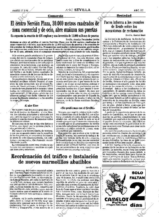 ABC SEVILLA 17-03-1998 página 53