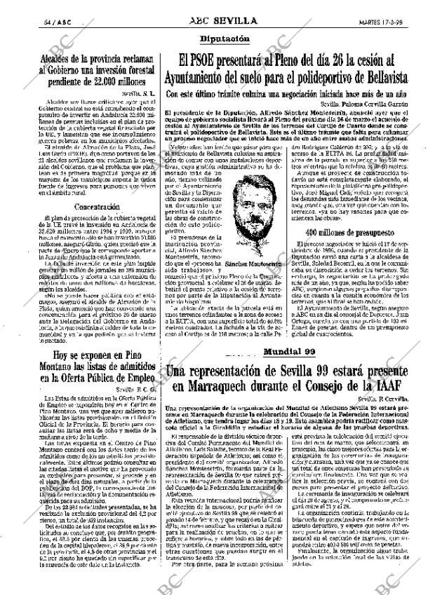 ABC SEVILLA 17-03-1998 página 54