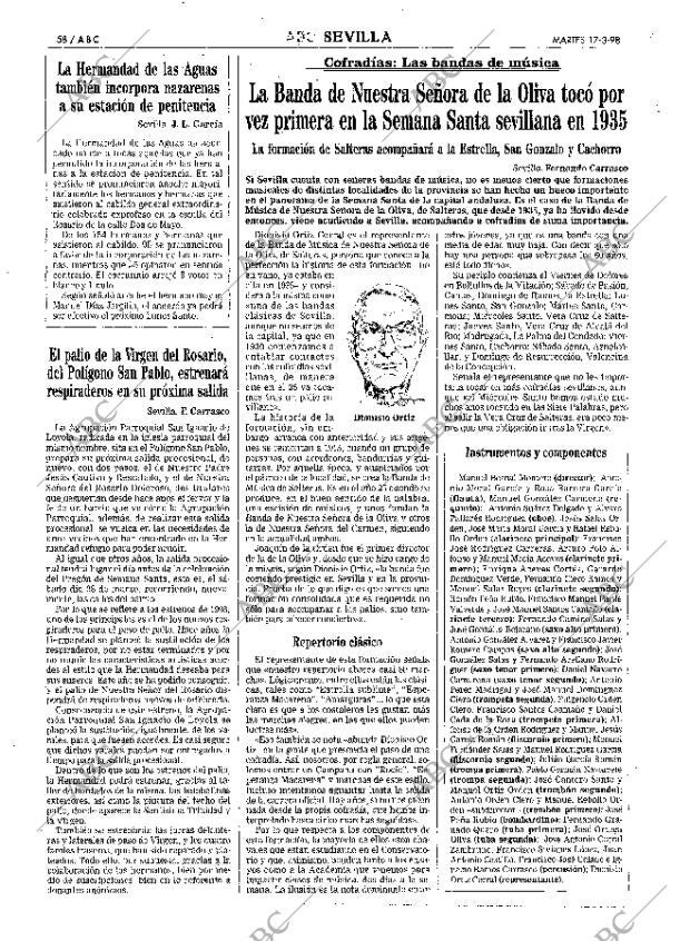 ABC SEVILLA 17-03-1998 página 58