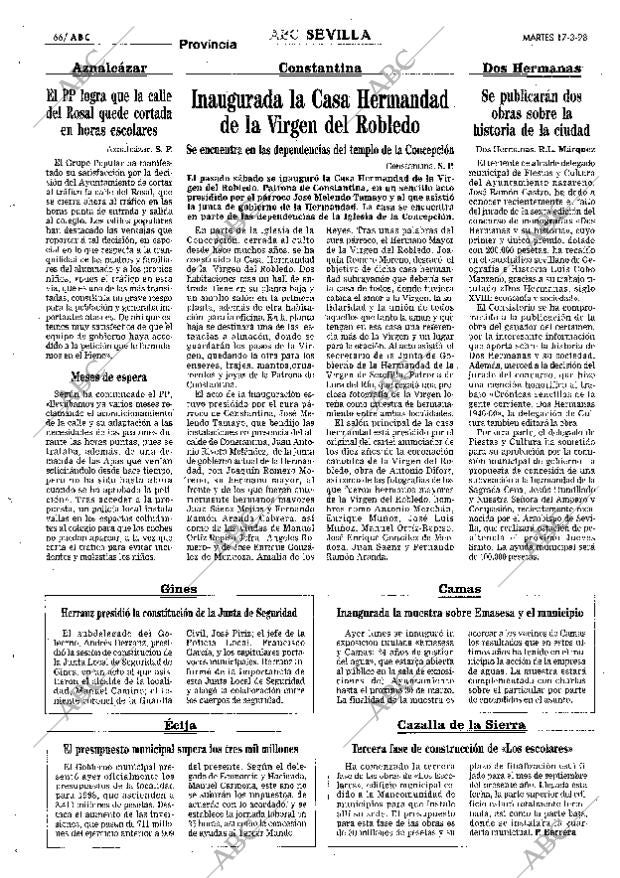 ABC SEVILLA 17-03-1998 página 66