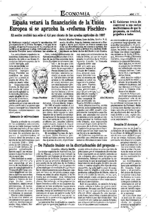 ABC SEVILLA 17-03-1998 página 71