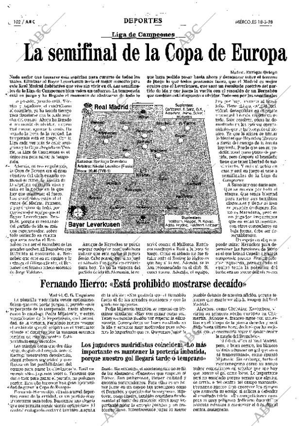 ABC MADRID 18-03-1998 página 102