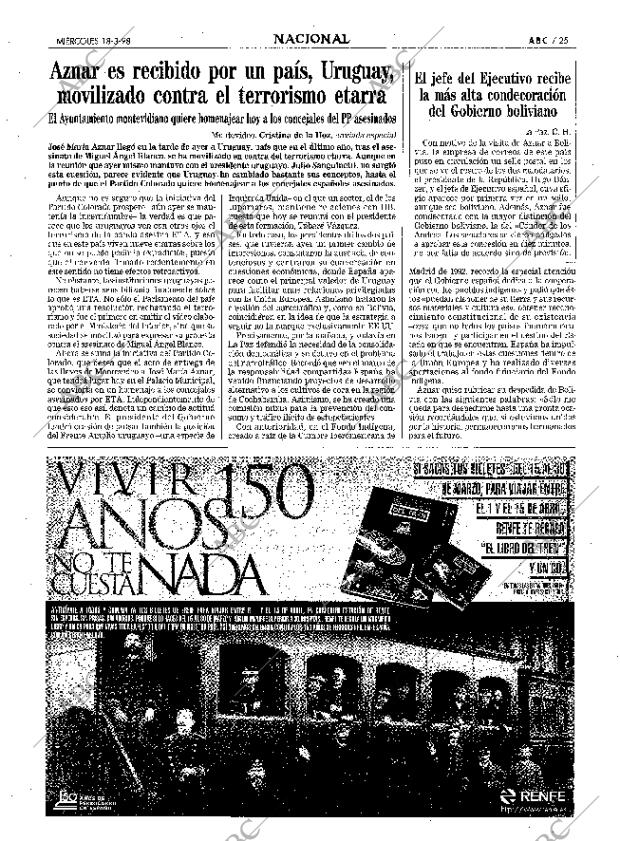 ABC MADRID 18-03-1998 página 25