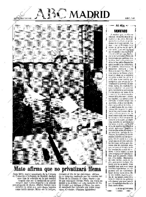 ABC MADRID 18-03-1998 página 69