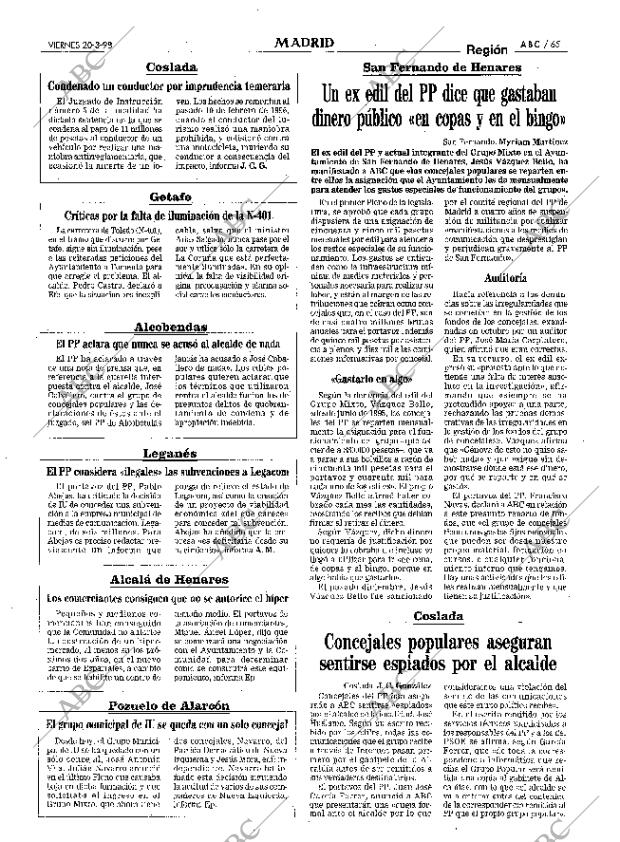 ABC MADRID 20-03-1998 página 65