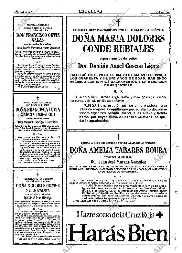 ABC SEVILLA 21-03-1998 página 103