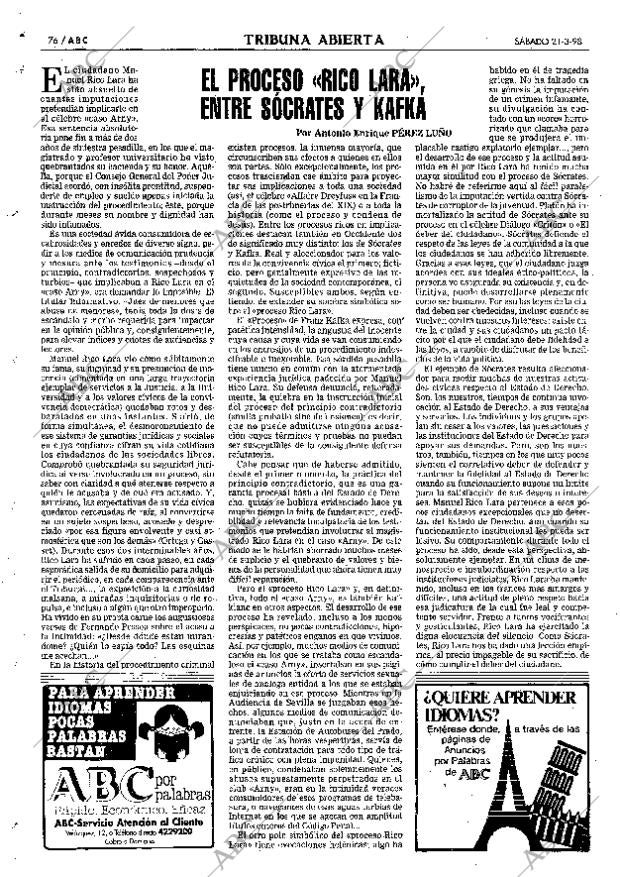 ABC SEVILLA 21-03-1998 página 76