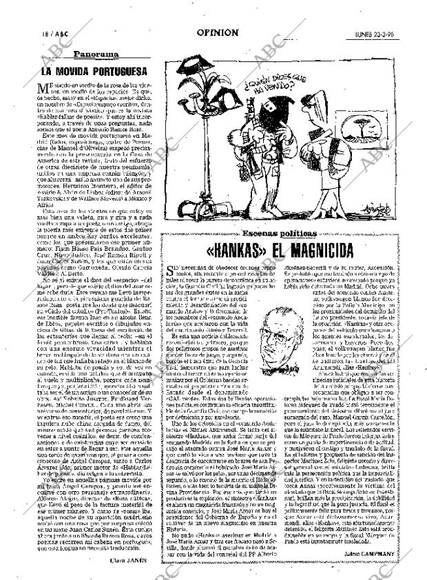 ABC MADRID 23-03-1998 página 18
