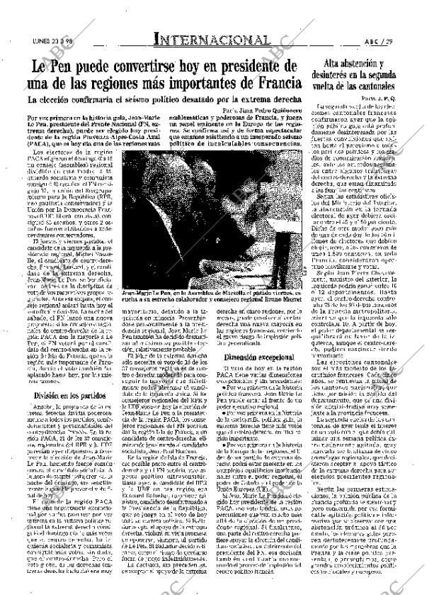 ABC MADRID 23-03-1998 página 29