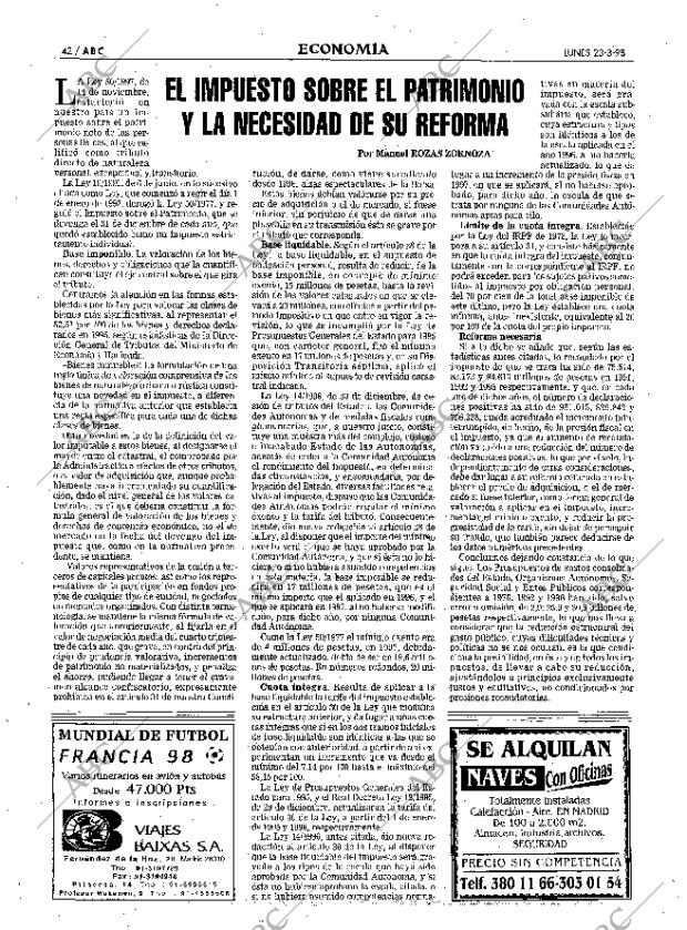 ABC MADRID 23-03-1998 página 42