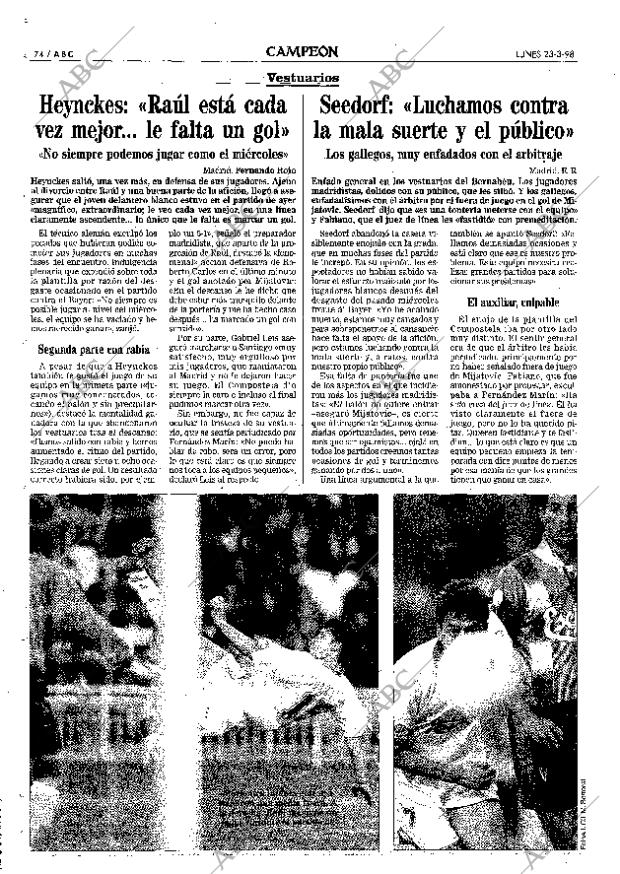 ABC MADRID 23-03-1998 página 74