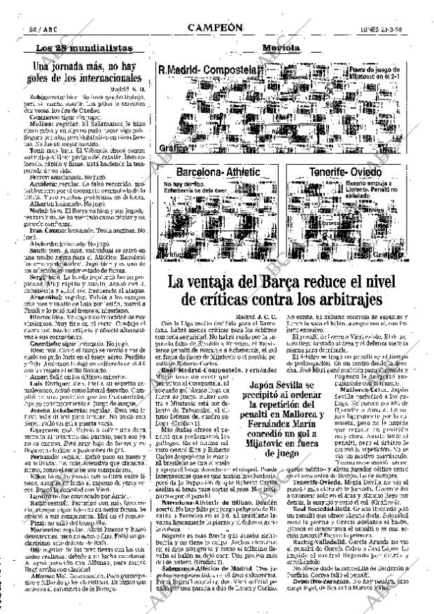 ABC MADRID 23-03-1998 página 84