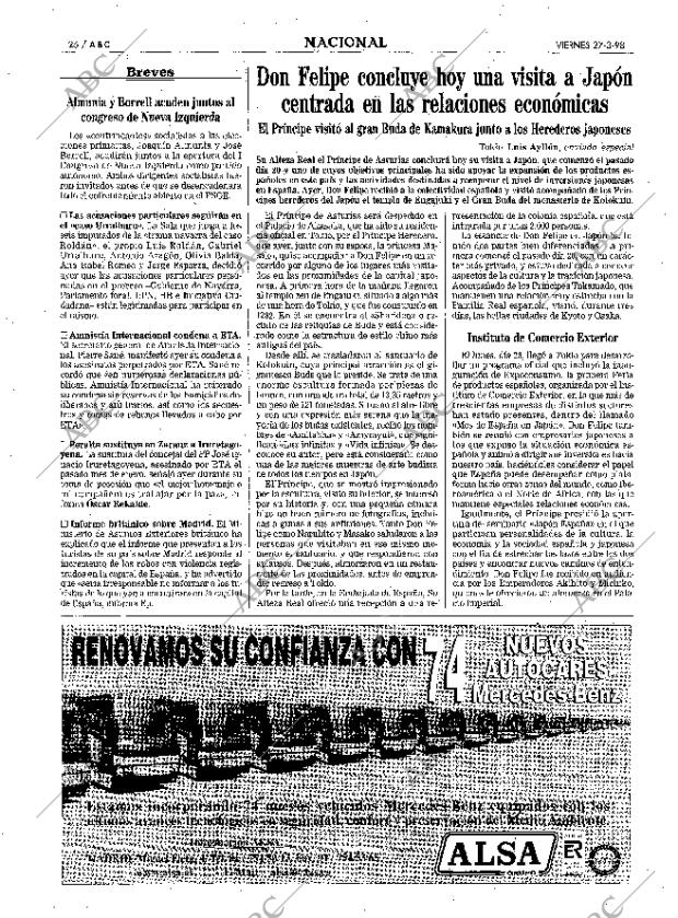 ABC MADRID 27-03-1998 página 26