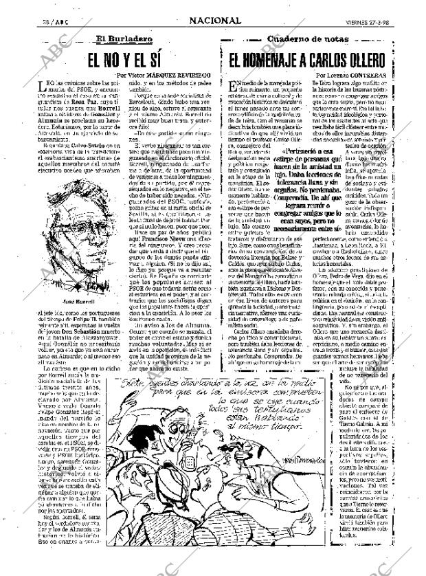 ABC MADRID 27-03-1998 página 28