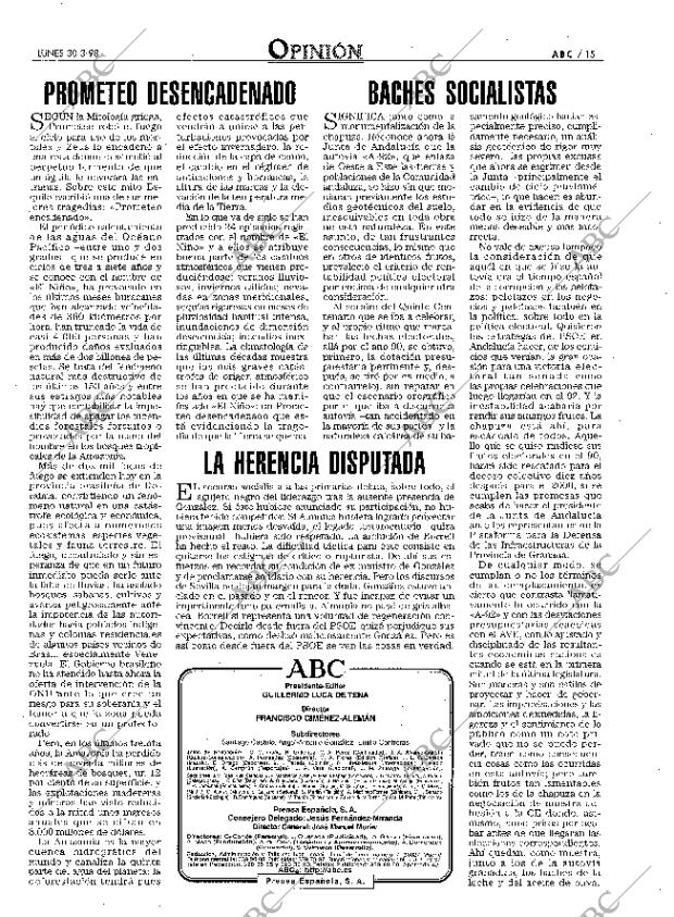ABC MADRID 30-03-1998 página 15
