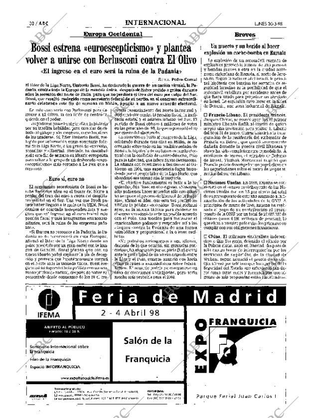 ABC MADRID 30-03-1998 página 30