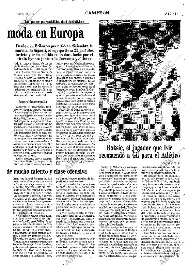 ABC MADRID 30-03-1998 página 81