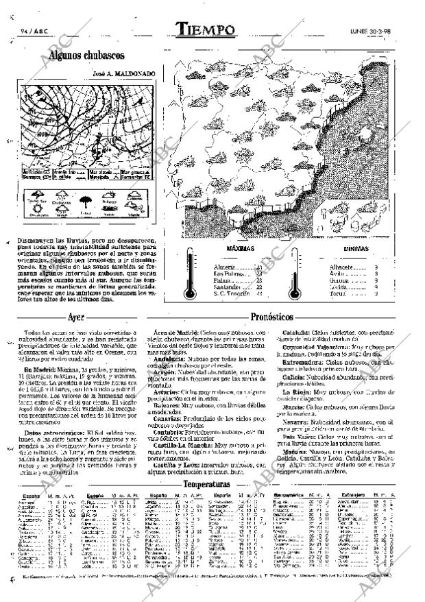 ABC MADRID 30-03-1998 página 94