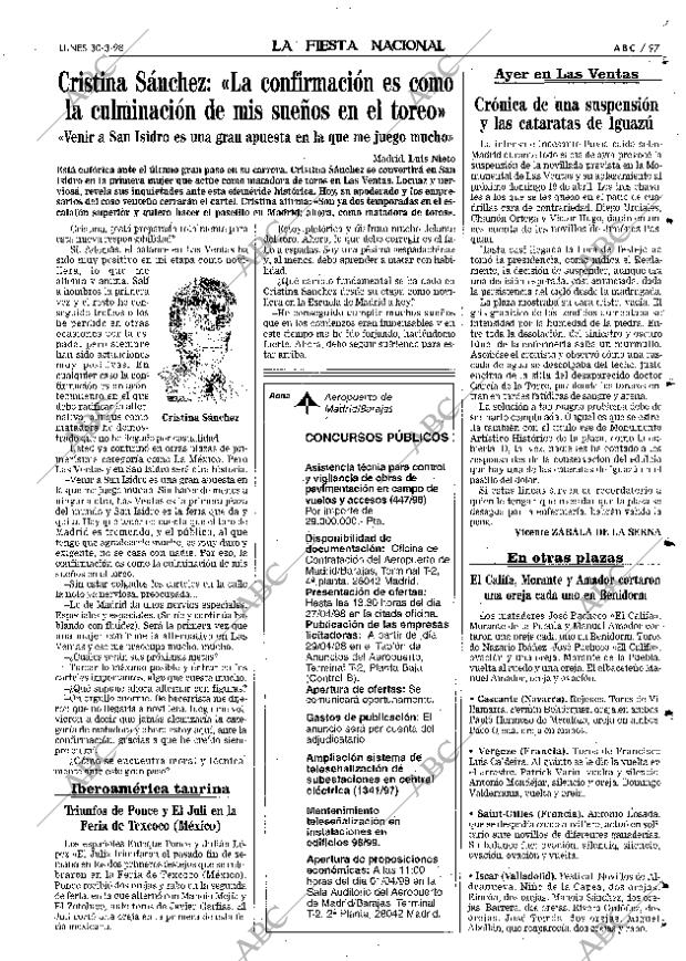 ABC MADRID 30-03-1998 página 97