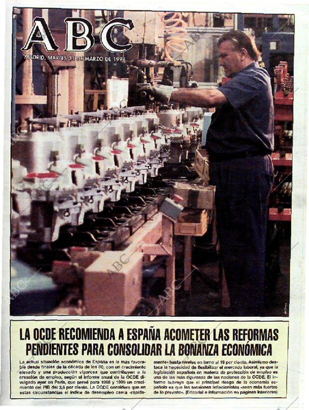ABC MADRID 31-03-1998 página 1