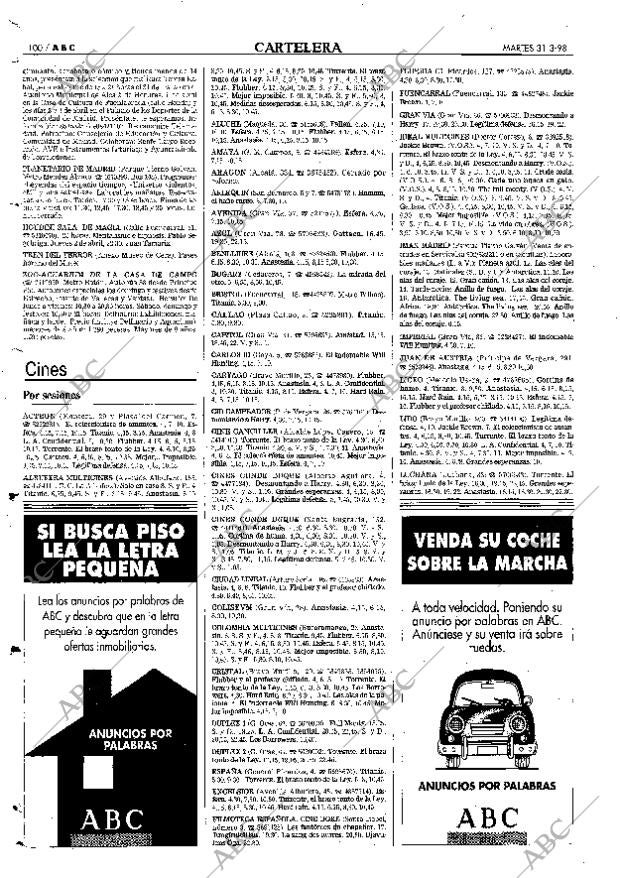 ABC MADRID 31-03-1998 página 100