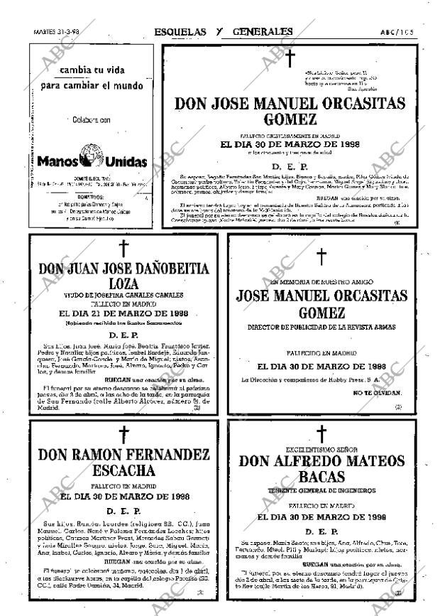 ABC MADRID 31-03-1998 página 105