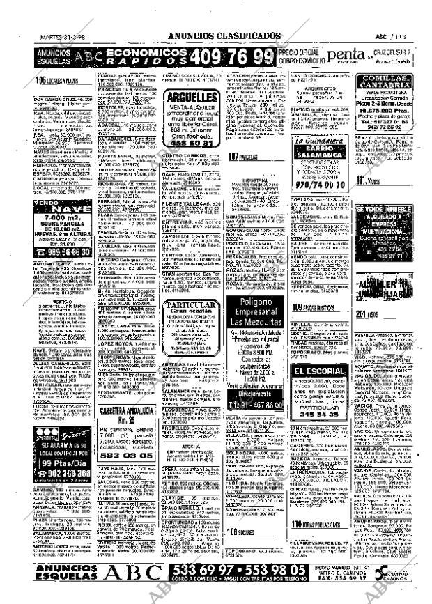 ABC MADRID 31-03-1998 página 113