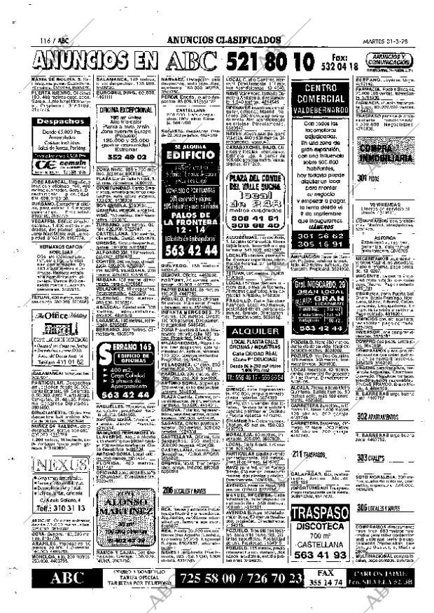 ABC MADRID 31-03-1998 página 116