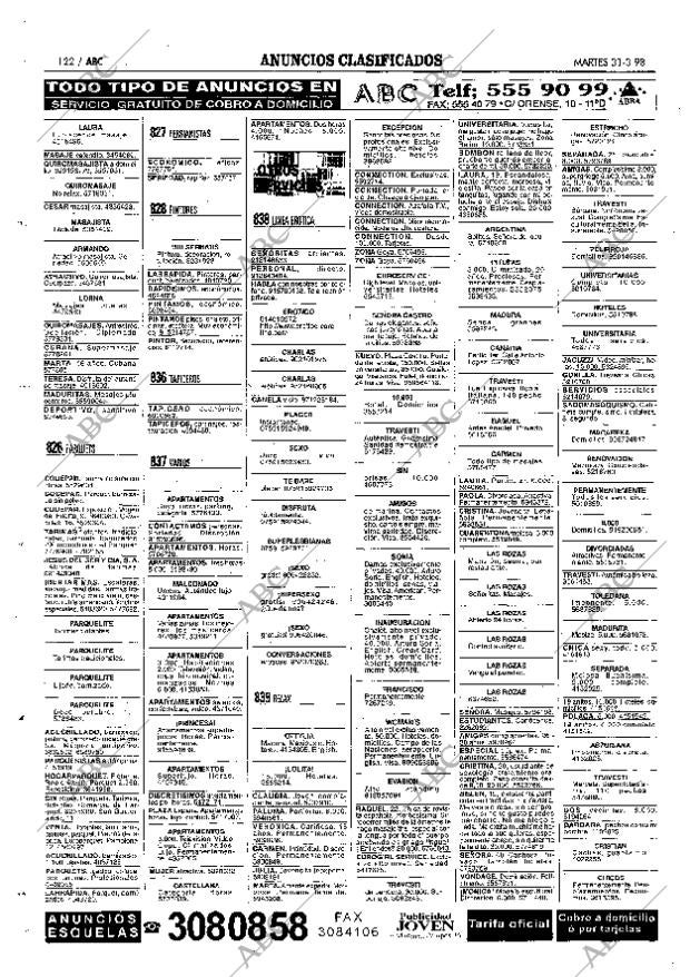 ABC MADRID 31-03-1998 página 122