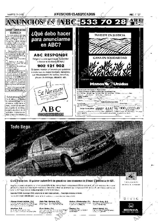 ABC MADRID 31-03-1998 página 127