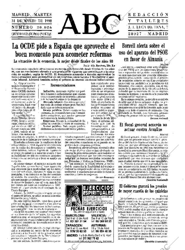 ABC MADRID 31-03-1998 página 13